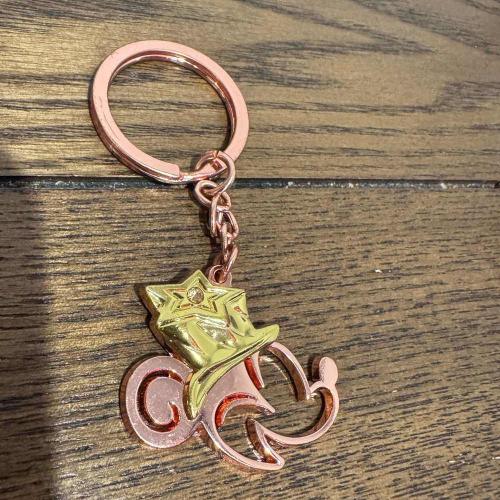 Tokyo Disney 40th Anniversary Mickey Mouse Keychain *minor callout*
